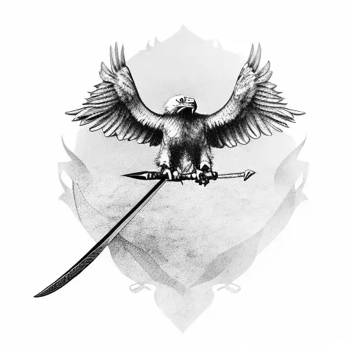 Eagle Grabbing Sword