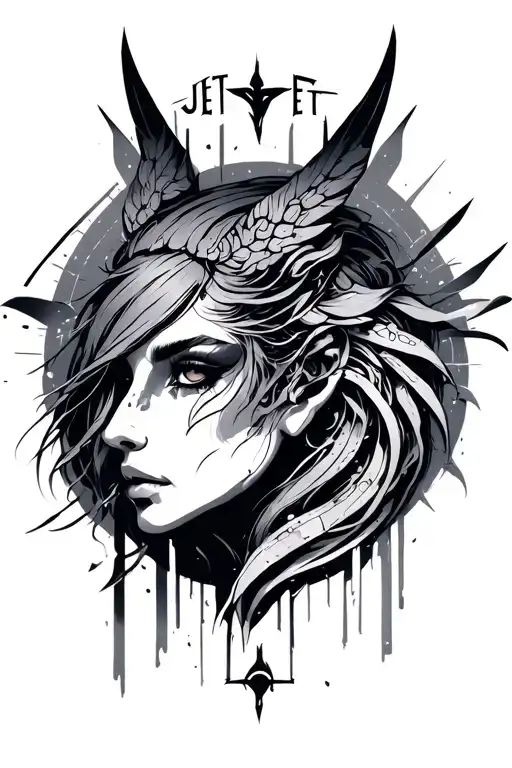 Zodiac Virgo Sign Jetjet Name Cyberpunk Inspired