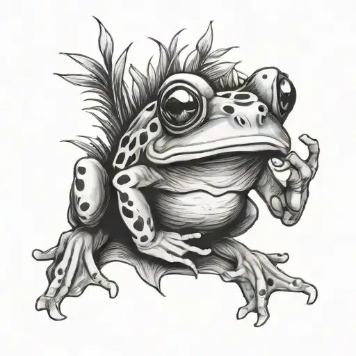 Mushroom Frog