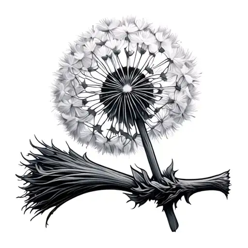 Dragon Dandelion Seed Broomstick