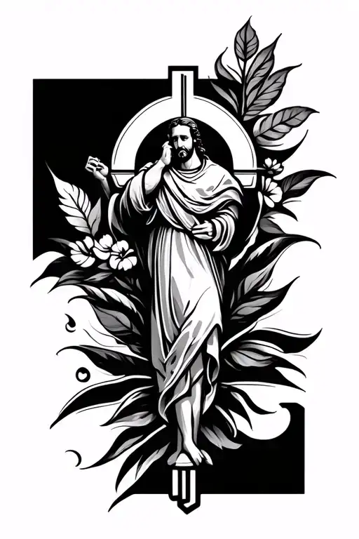 Simple Lenear Arround The Forearm Christian