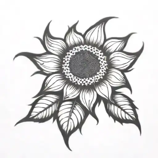 Wilted Sunflower
