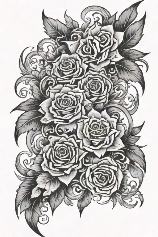 A Upper Arm Tattoo That Would Mean Or Express Love