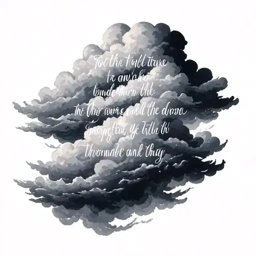 Clouds With Bible Verses