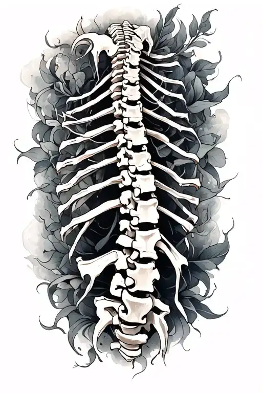 Spine With Composition