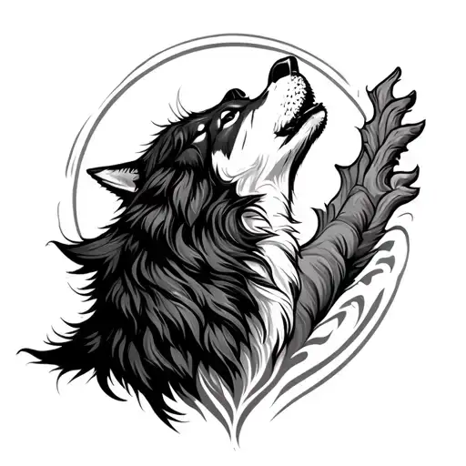 Resilence And A Wolf Howling