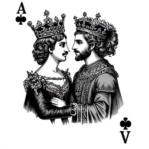 Card King And Queen
