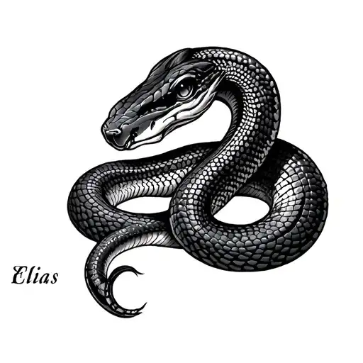 Elias Name Snake