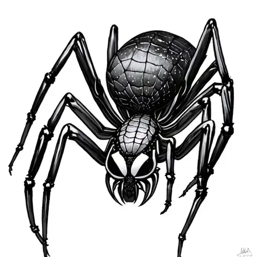 Spider Making Dress For Pin Up