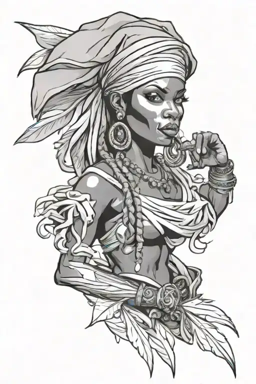 African Woman Pirate