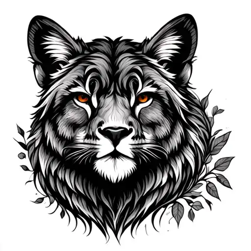 Animal Forest Hand Tatto Design