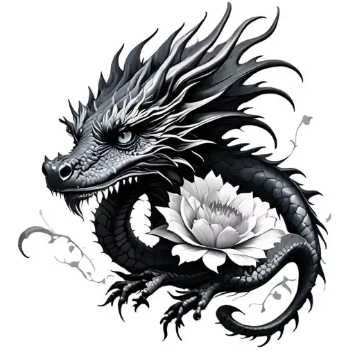 Dragon Flowers Piano