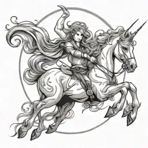 Sagittarius Zodiac Sign Small For Girl