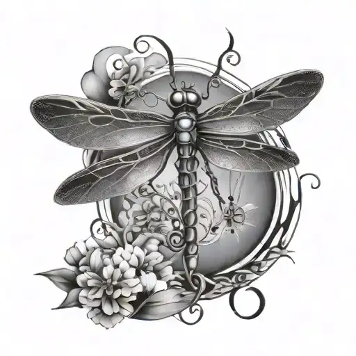 Dragonfly Overlapping Libra Scale