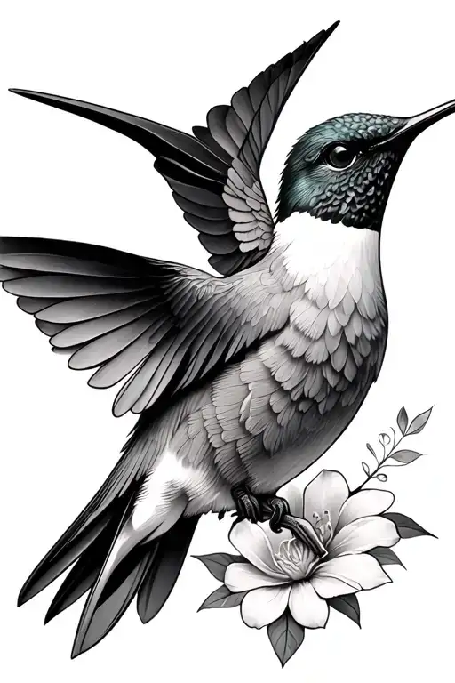 Hummingbird Namaste