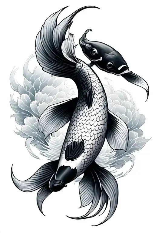 Koi Fish Aura Surrounding