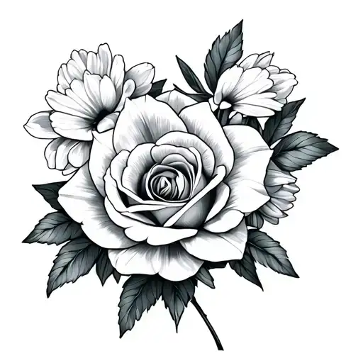 Daffodils Carnations Rose Chrysanthemum Narcissus