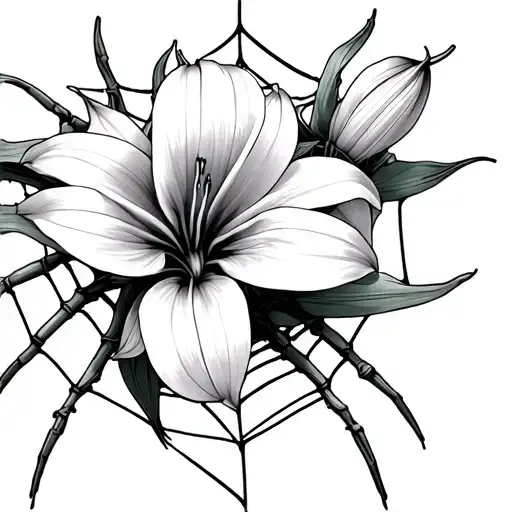Spider Lily And Spider Web Developer Coding