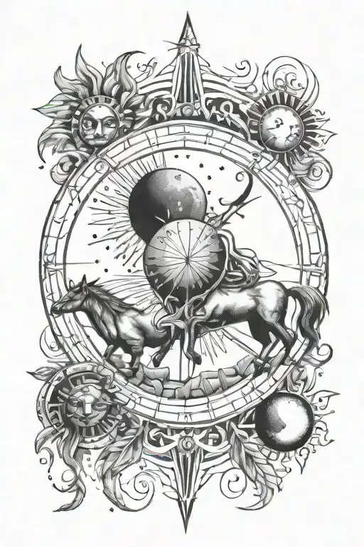 Sagittarius Sun Moon Phases