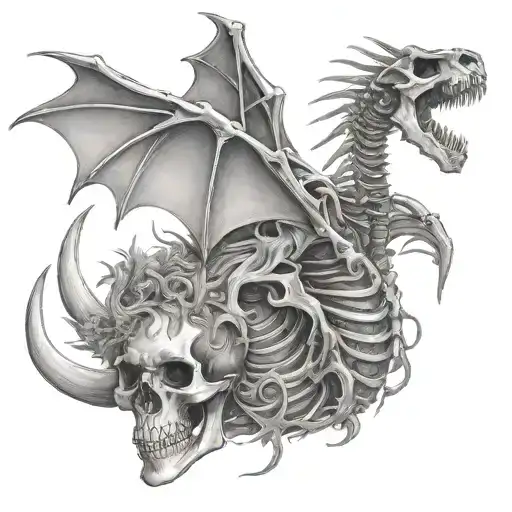 Human Skeleton Oroborus