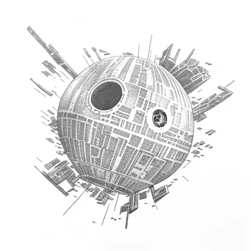 Destroyed Death Star
