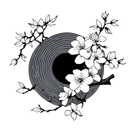 Judo Cherry Blossom Japan Rising Sun