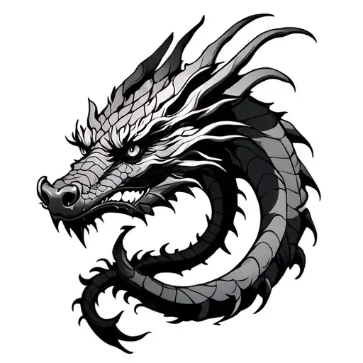 Dragon Forearm Tattoo 1 Of 1