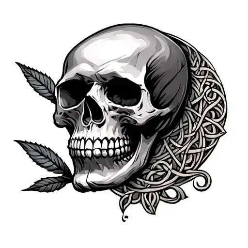 Celtic And Skull