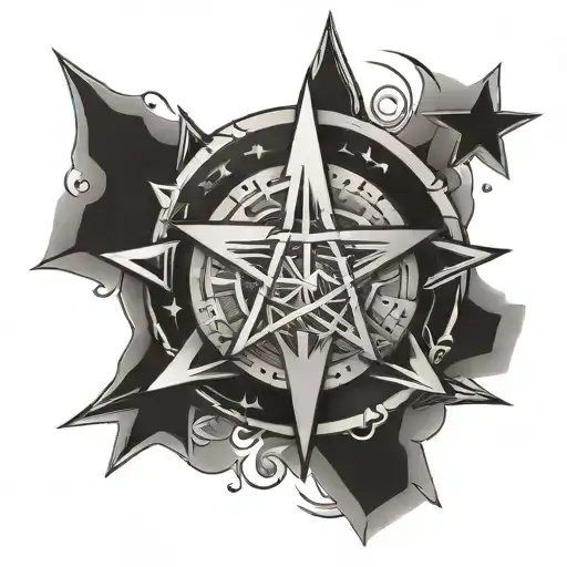 Librq Symbol And Stars