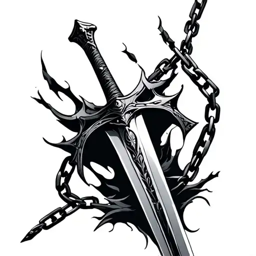 Dark Sword Breaking Chains