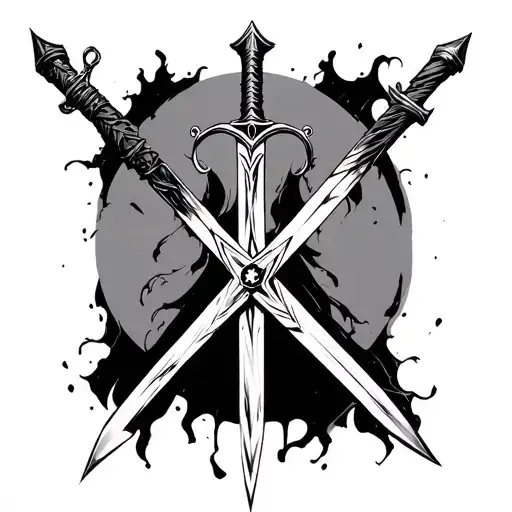 Attack On Titan Sword With Vinland Saga Anime