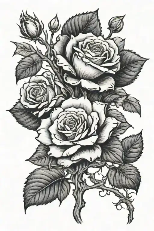 Rose Tree Intertwined