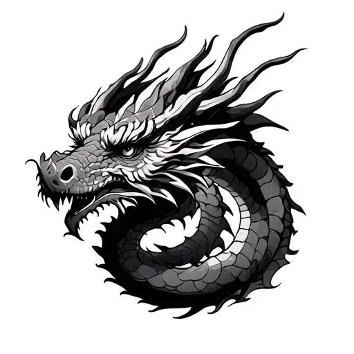 Dragon Forearm Tattoo 1 Of 1