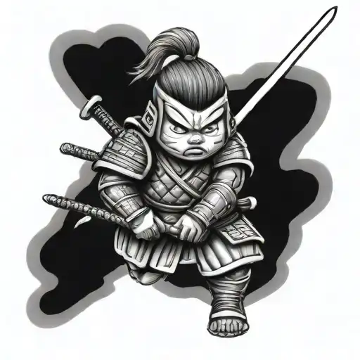 Baby Samurai Warrior