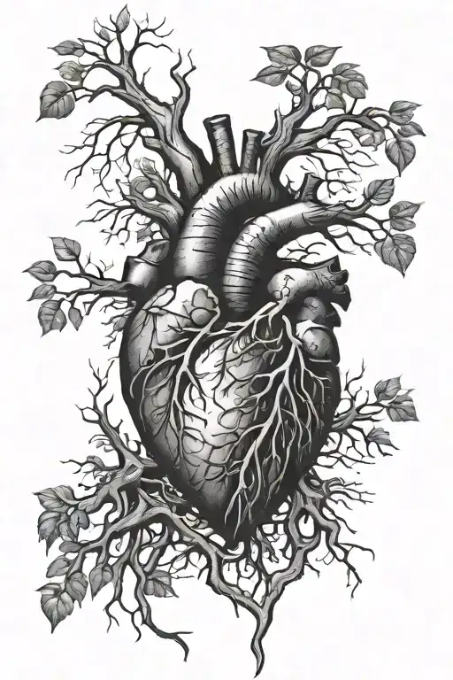 Broken Heart Blood As Water To Tree Roots For Growth