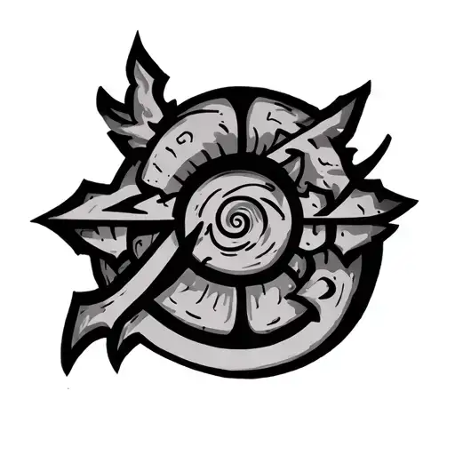 Naruto Hidden Village Symbols On Arm