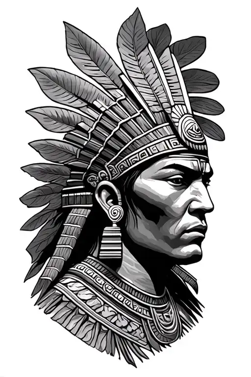 Los Angeles City Mayan Warrior