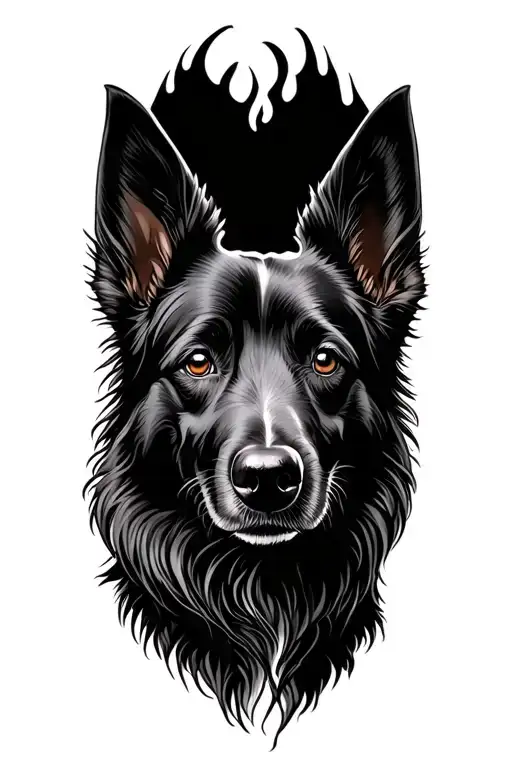 The Dog Is A Shepherd