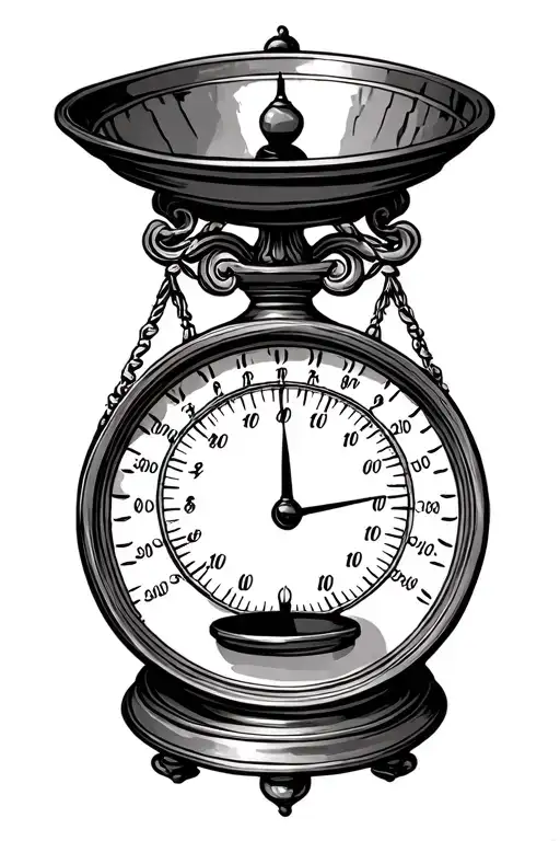 Weighing Scales Masculine