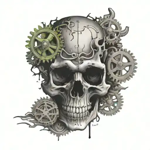 Overthinking Scull With Gears