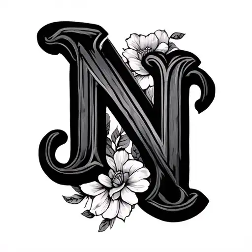 N S Letter In Love You