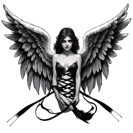Bondage Angel Wings