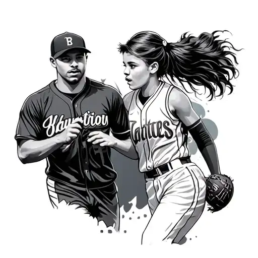 Sports Father Boy Girl