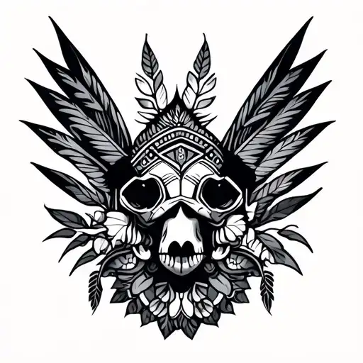 Native Teaxtile Tattoo Ideas With Theme Of Traveler