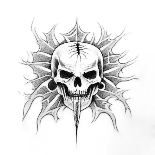 Simple Halloween Spine