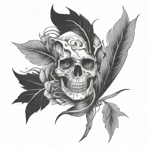 Jenna And Simple Skull