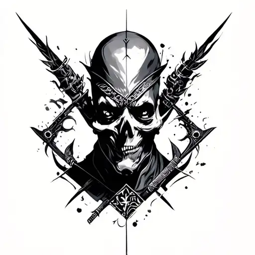 Magician Of Black Chaos Cybersigilism Shoulder