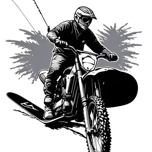 A Man's Life About Dirtbikeriding Snowboarding Fishing Swimming And Sports