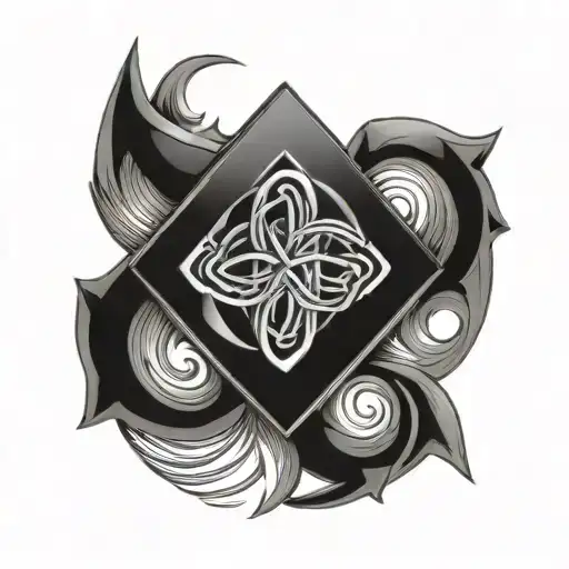 Safety Care Symbol Intertwined