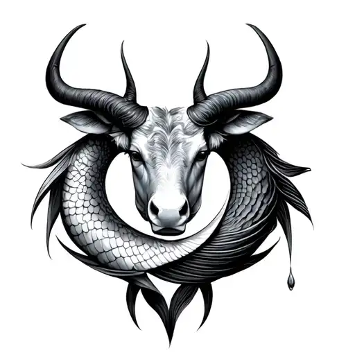 Taurus And Pisces Tattoo Symbols